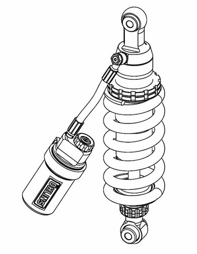 Ho913 ammortizzatore ohlins - ho913,