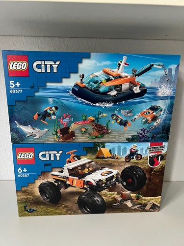 Lego city barca subacquea - barca,