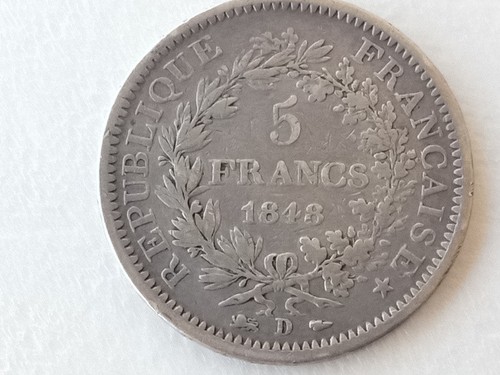 Moneta argento franchi 1848 - franchi,