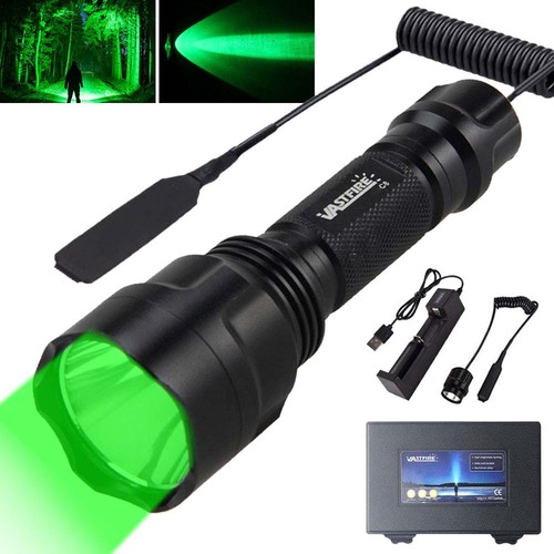 Torcia caccia led verde - caccia,