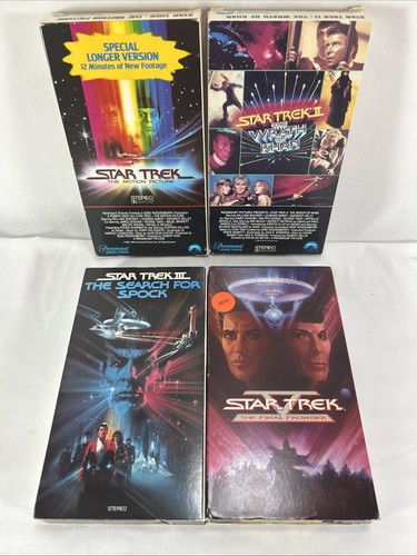 Lot vhs star trek 2 - lot,
