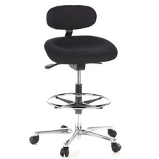 Sedia da banco sgabello girevole sgabello da lavoro sgabello WORK MF hjh OFFICE