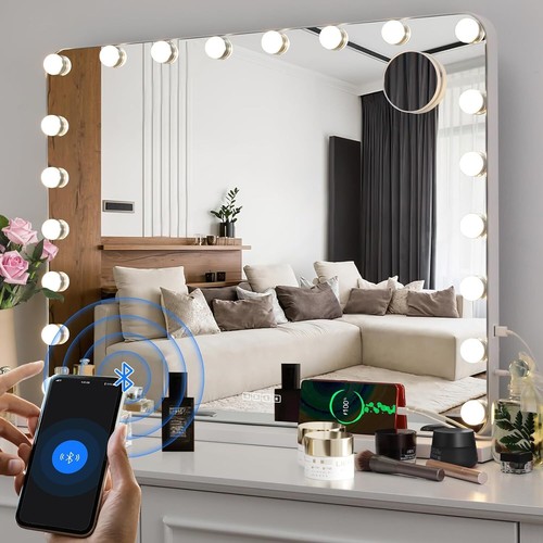 Specchio trucco bluetooth - specchio,