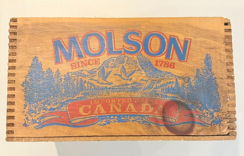 Vintage molson beer - vintage, ale