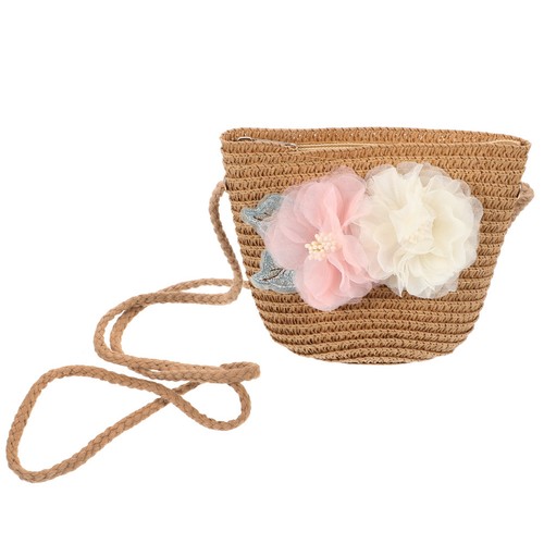 Borsa secchiello paglia - borsa,