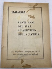 1946 1966 VENTI ANNI DEL