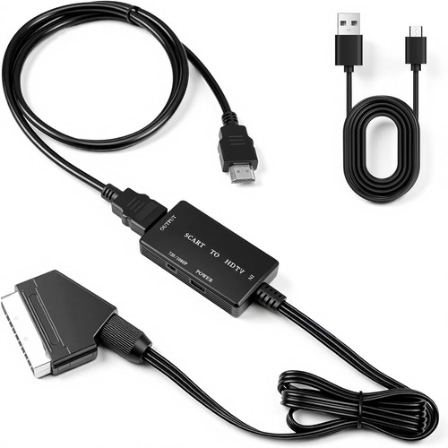 Adattatore scart hdmi 1080p - scart,