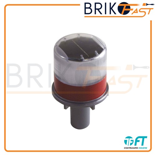 Lampeggiatore solare led - lampeggiatore, ft