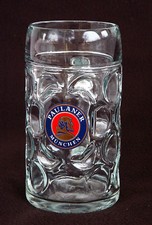 BOCCALE BIRRA IN VETRO PAULANER LT.1