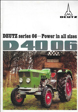 Brochure trattore Deutz serie