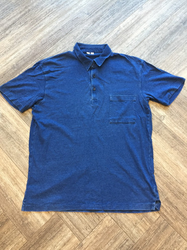 Polo uniqlo blu - polo,