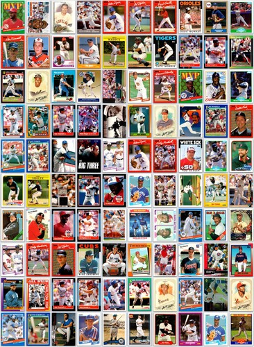Lotto 100 carte - , baseball