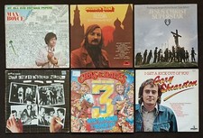 LOTTO 6 VINILI : Chas & Dave, Gary Shearston, Jesus Christ Superstar, Max Boyce