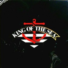 🟢  GRANDE INSEGNA PUBBLICITARIA KING OF THE SEA- ARTICOLI NAUTICI BARCHE-M-750