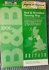 1996 BED & BREAKFAST TOURING MAP dell'INGHILTERRA