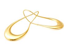 Orecchini pendenti oro 585