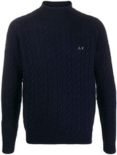 SUN68 Uomo maglia collo