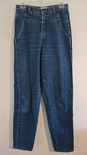 Jeans Calvin Klein vintage anni 70 80 taglia 11 made in USA Talon 42 vita alta mamma