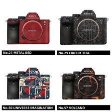 Pellicola decalcomania per fotocamera Sony A7S3 adesivo pellicola vinile rivestimento A7SIII A7S Mark III