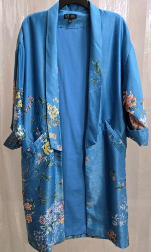 Zara blue kimono jacket - , m