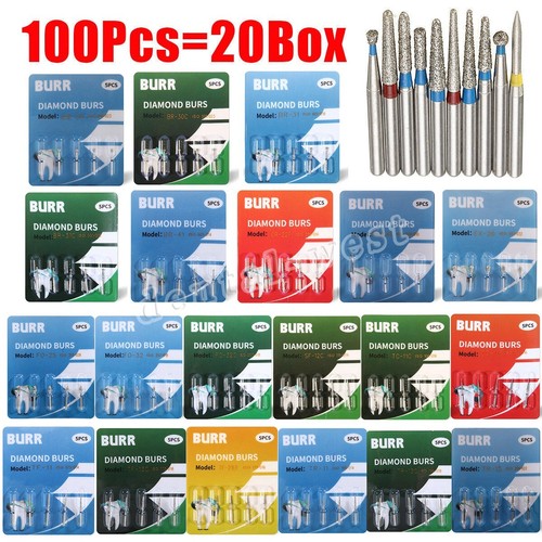 100pcs frese diamantate
