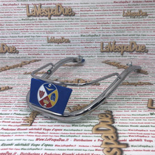 Paraurti perimetrale cromato - BLU - per parafango VESPA 50 90 125 N L R SPECIAL