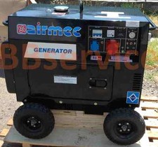 GENERATORE DI CORRENTE HL 5000 SE-3 TRIFASE DISEL 4,5 KW AIRMEC SILENZIATO