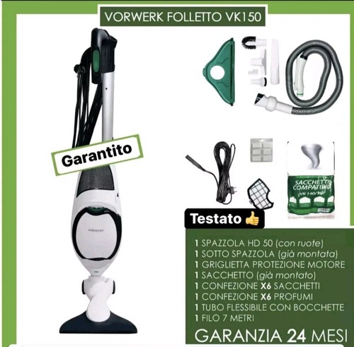 Folletto 150 con accessori - 150,
