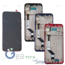 DISPLAY LCD XIAOMI REDMI NOTE 7 M1901F7G F7H F7I 7 PRO F7S SCHERMO FRAME BLK BLU