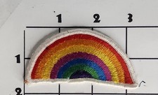 Toppa arcobaleno 3" cucita