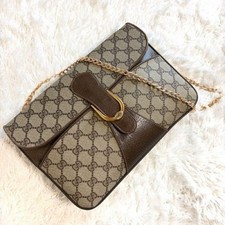 Borsa a tracolla Gucci GG tela