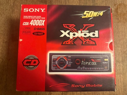 Sony xplod autoradio cdx - sony, cdx-s4000