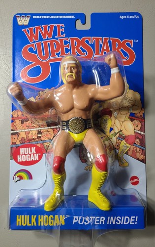 Mattel wwe superstars ljn - superstars, hulk