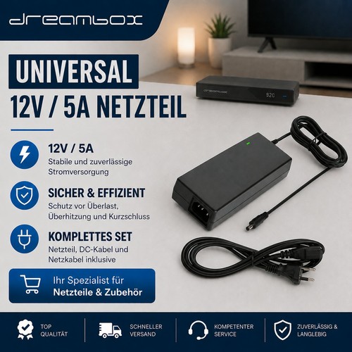 Dreambox alimentatore 12v 0a - dreambox,