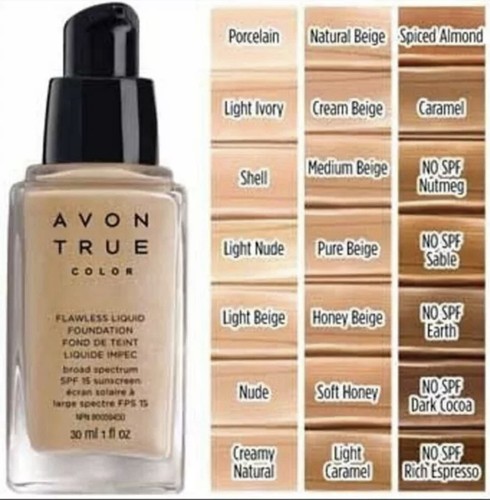 Avon fondotinta crema - o,