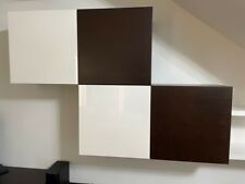 Bakaji Mobile Basso Libreria 2 Ante Scorrevole e 3 Ripani - Marrone (02834734)