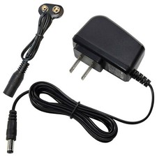 HQRP 9V Battery Holder & AC