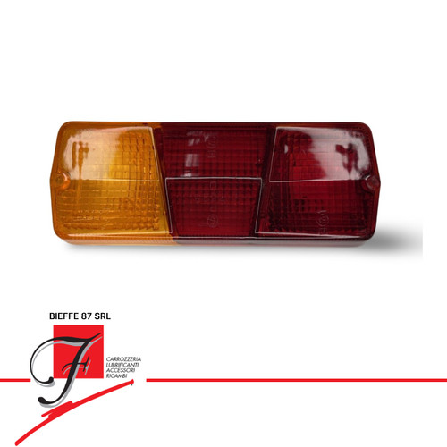 Vetrino anteriore rosso giallo - vetrino,