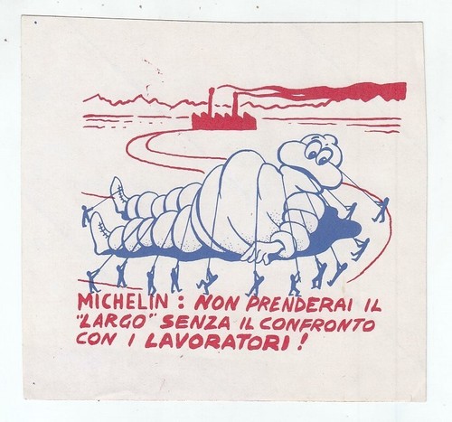 Adesivo michelin non prenderai - adesivo,