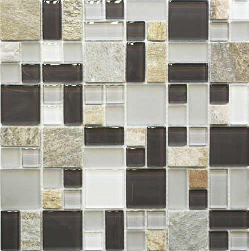 Mosaico mattone vetro - mosaico,