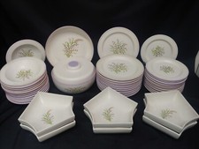 Servizio Piatti ICS Terracotta Smaltata Salerno Vintage fiori