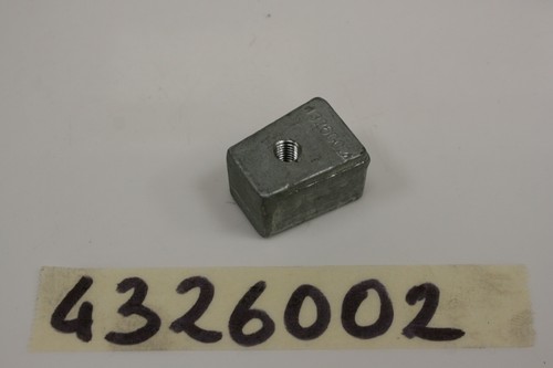 Anodo piede zinco osculati - anodo,