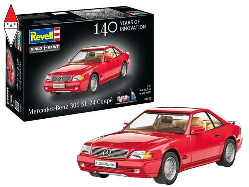 Kit revell mercedes - 1/24, mercedes-benz