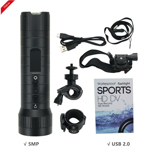 Bussola torcia videocamera