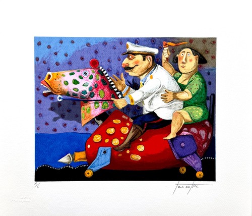 Pino procopio 30x35 serigrafia - procopio,
