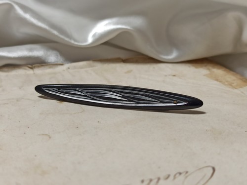 Spilla bachelite lutto - spilla, da