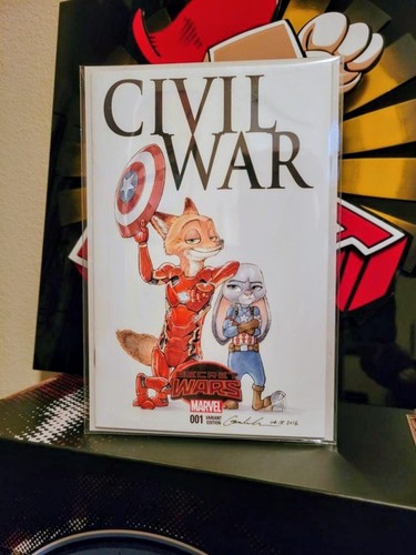 Marvel civil war - civil, disney