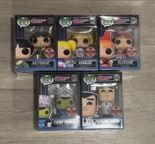 !OTTIME CONDIZIONI! Funko Pop! Digitale: Powerfuff Girls - LOTTO LE con protezioni 4 pop 