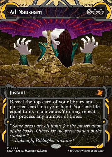 Nauseam mtg soa secrets - -,