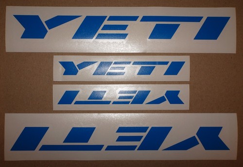 Telaio blu yeti sfregamento - /,